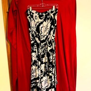 Black and white jumpsuit